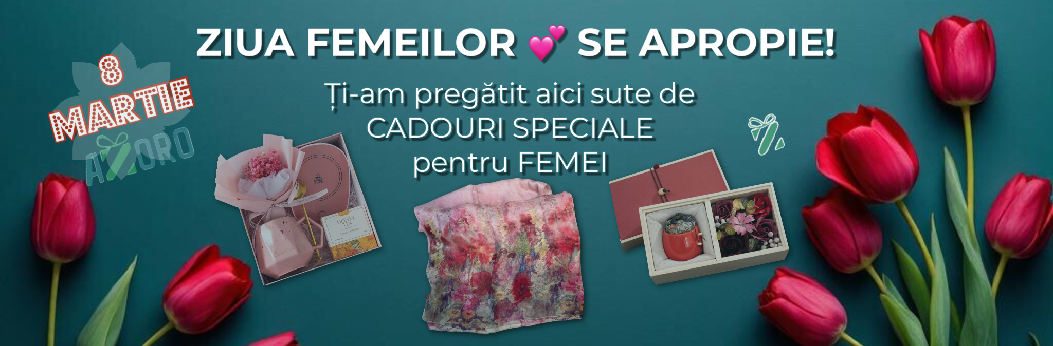 Cadouri de 8 martie