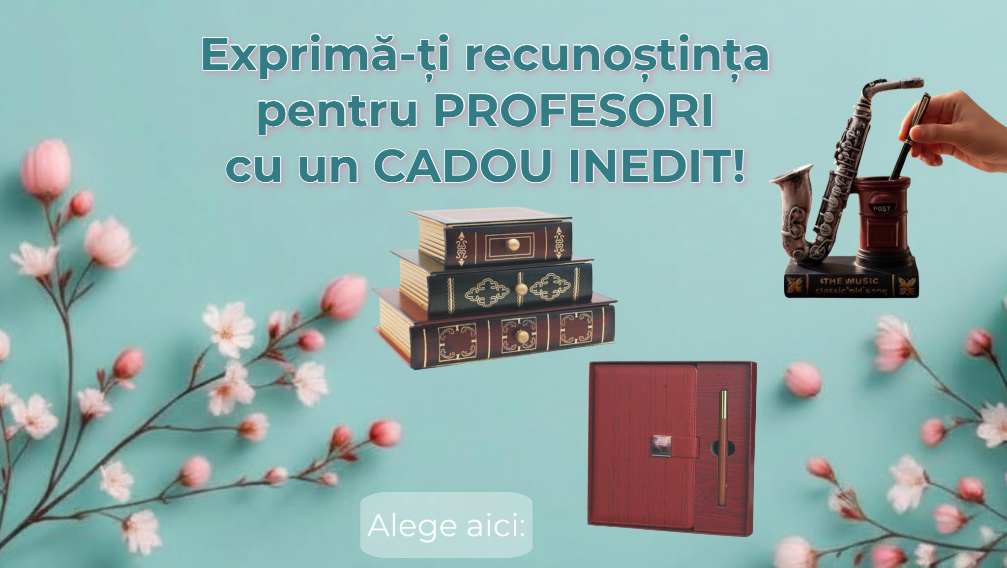 Cadouri pentru profesori