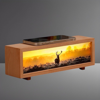 Lampa cu incarcare wireless