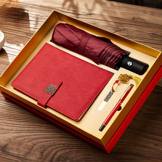 Set cadou premium cu umbrela,agenda si pix