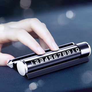 Suport auto cu numar de contact