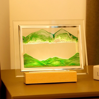 Tablou cu nisip miscator si leduri