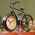 Bicicleta retro cu deas