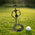 Macheta metal jucator de golf