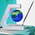 Glob plutitor cu pix