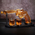Set decantor pistol cu doua pahare