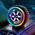 Boxă portabilă Bluetooth cu lumini RGB și design de roată