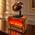 Lampa decorativa cu radio retro tip gramofon
