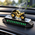 Odorizant auto motocicleta mobila cu afisaj numar parcare fosforescent