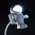 Lampa usb astronaut