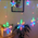 Instalatie perdea cu fulgi