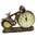 Decoratiune bicicleta cu ceas