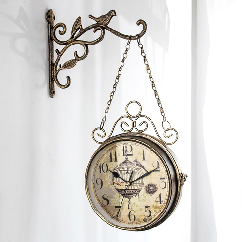 Ceas de exterior dublu