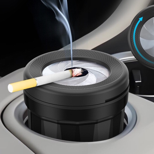 Scrumiera auto rotativa