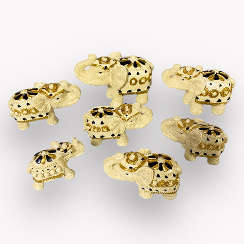 Set elefanti fengshui