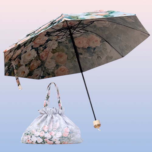 Umbrela tablou pictat