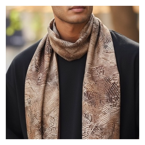 Esarfa barbati din matase