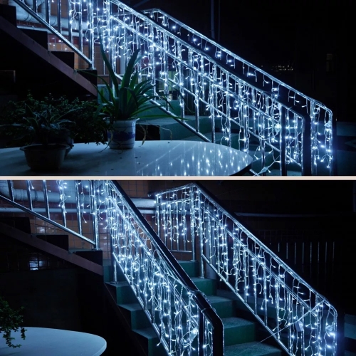 Perdea luminoasa Craciun