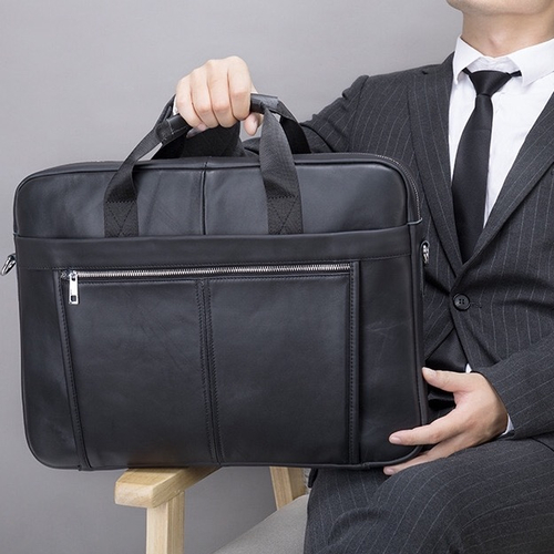 Geanta business piele naturala