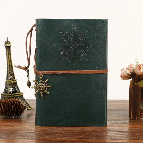 Agenda retro din piele