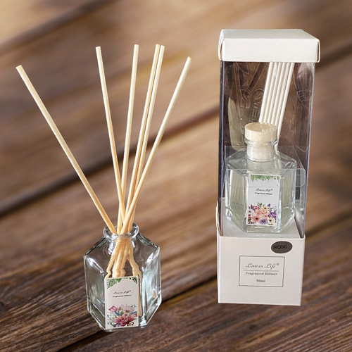 Set aromaterapie cu difuzie de ulei parfumat