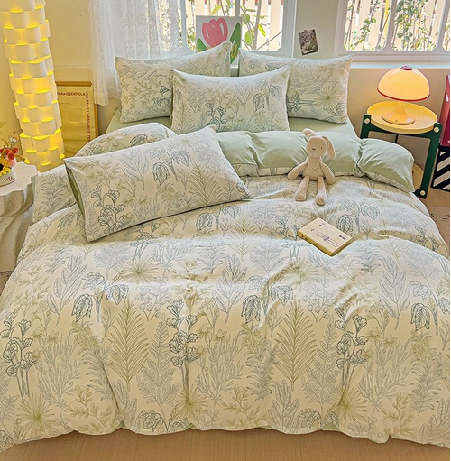 Set lenjerie pat bumbac