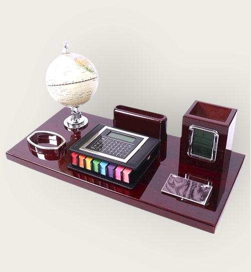 Set birou lux din lemn