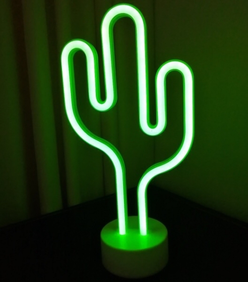 Lampa cu leduri Cactus